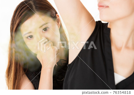 Armpit skin care 76354818