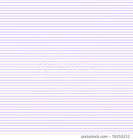 Grid paper. Abstract striped background with color horizontal lines. Geometric seamless pattern for school, wallpaper, textures, notebook. Lined paper blank on transparent background. 76358231