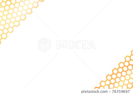Golden background with honeycomb shapes. Vector illustration. Pattern with glitter effect. Template texture for invitation, poster, card, banner, announcements and others. Doodle style. Golden background with honeycomb shapes. Vector illustration. Pattern with glitter effect. Template texture for invitation, poster, card, banner, announcements and others. Doodle style. 76359697
