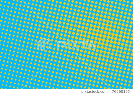 Pop art creative concept colorful comics book magazine cover. Polka dots colorful background. Cartoon halftone retro pattern. Abstract template design for poster, card, sale banner, empty bubble. 76360395