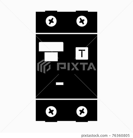 Residual-current device (RCD) or residual-current circuit breaker (RCCB) 76360805