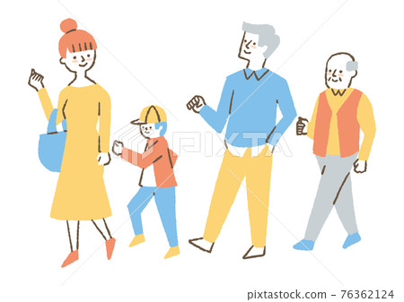 Family of 4 going out 02 Family of 4 going out 02 76362124