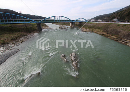 Akudo no Fuchi on the Tedori River, Hakusan City, Ishikawa Prefecture 76365856