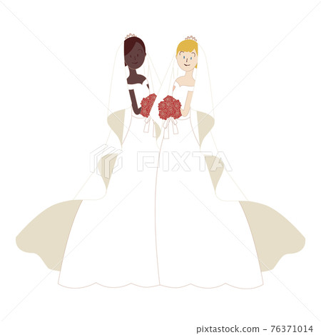 Same-sex marriage, international marriage, Western women and black women Same-sex marriage, international marriage, Western women and black women 76371014