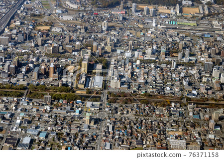 姬路市政府附近的鳥瞰圖 76371158