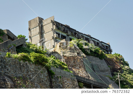 軍艦島的廢墟 軍艦島的廢墟 76372382