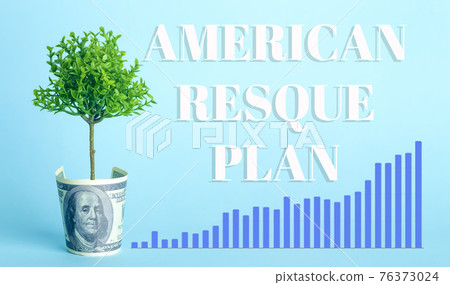 USA dollars background. American rescue plan, USA relief program, stimulus check and Act of 2021 concept. Money, business, profit and livelihood idea USA dollars background. American rescue plan, USA relief program, stimulus check and Act of 2021 concept. Money, business, profit and livelihood idea 76373024