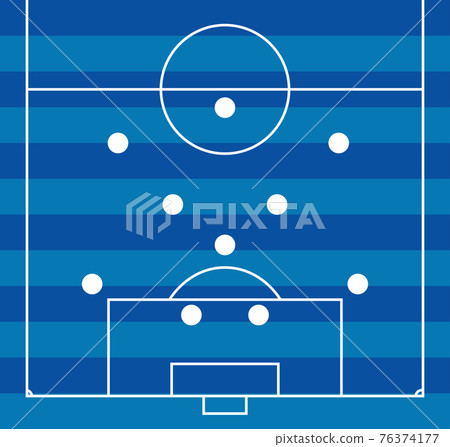 足球陣型 4-3-3 足球陣型 4-3-3 76374177
