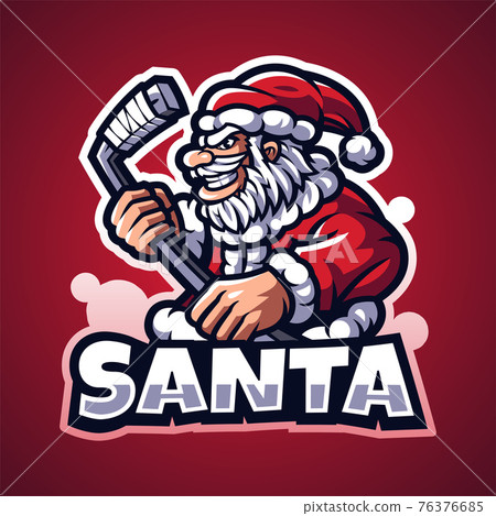 Santa esport mascot logo design Santa esport mascot logo design 76376685