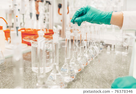 Pharmaceutical production of liquid pharmaceuticals or drugs in pharmacy industrial 76378346