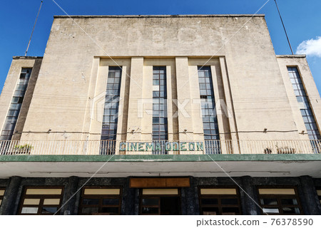 italian colonial art deco old cinema building in asmara eritrea italian colonial art deco old cinema building in asmara eritrea 76378590