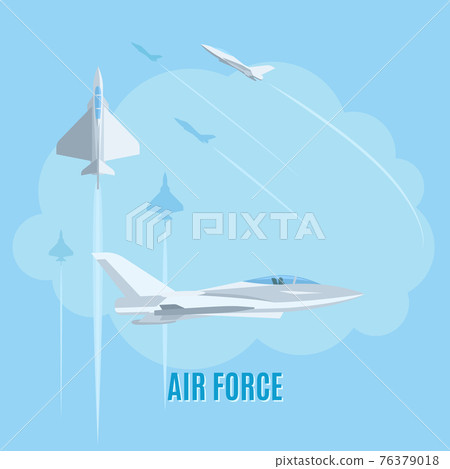 Air force illustration 76379018