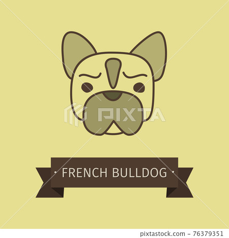 French bulldog breed dog for logo French bulldog breed dog for logo 76379351