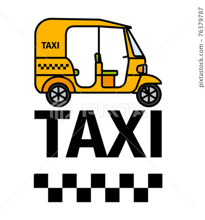 Tuktuk rickshaw taxi Tuktuk rickshaw taxi 76379787