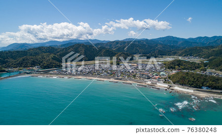 Kaiyo-cho drone aerial view 76380248