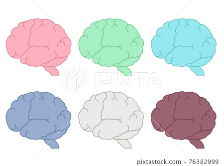 Brain variation without lines 76382999