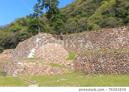 [Tottori Prefecture] Tottori Castle Tenkyu Maru (Maki Ishigaki) 76383839