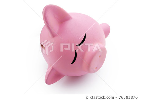 Piggy bank sleeping or dead Piggy bank sleeping or dead 76383870