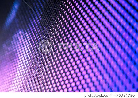 CloseUp LED blurred screen. LED soft focus background. abstract background ideal for design. 76384750