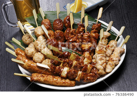 Assorted yakitori 76386490