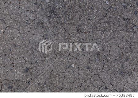 Canada pebbles cracked gravel ground 76388495