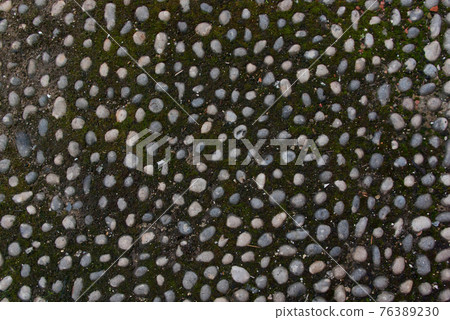 British cobblestone cobblestone surface 76389230