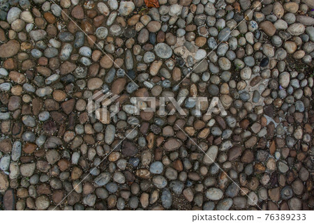 British cobblestone cobblestone surface 76389233