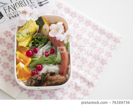 春天的形象可愛的午餐 春天的形象可愛的午餐 76389736