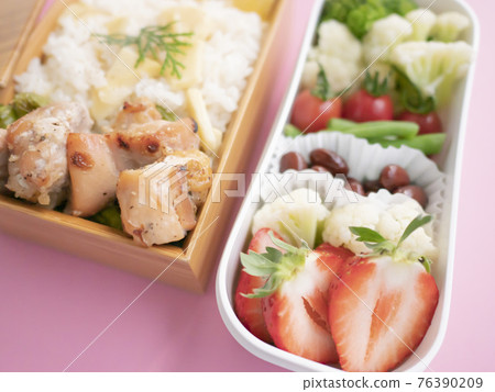對身體有益的維生素色便當 對身體有益的維生素色便當 76390209