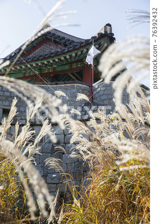 colorful autumn scenery colorful autumn scenery 76392432