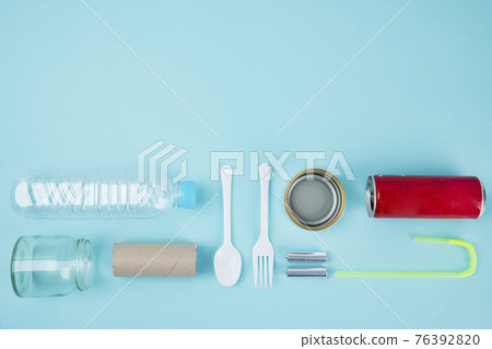 recycle and trash concept recycle and trash concept 76392820
