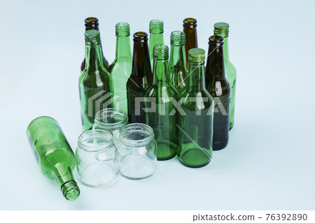 recycle and trash concept recycle and trash concept 76392890