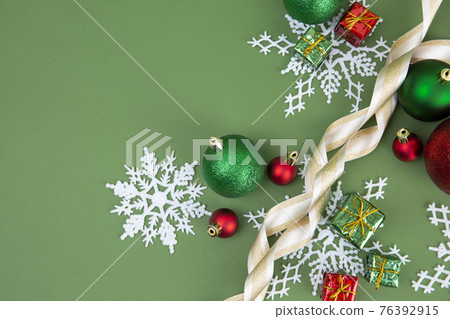 Christmas objects for winter season promotion 76392915