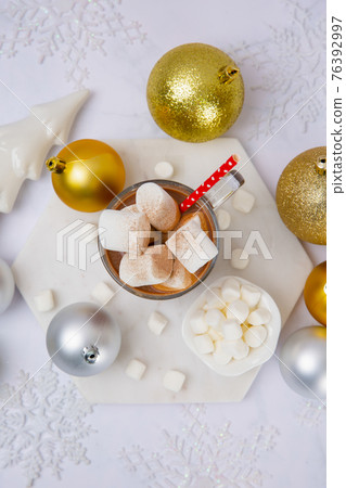 Christmas objects for winter season promotion 76392997