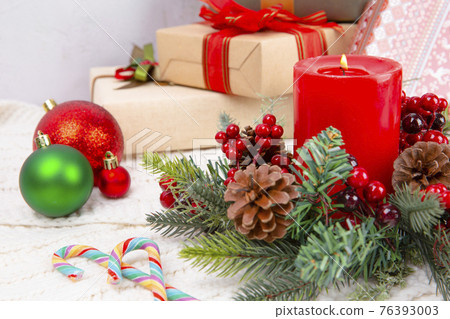 Christmas objects for winter season promotion Christmas objects for winter season promotion 76393003