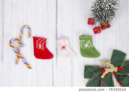 Christmas objects for winter season promotion 76393016