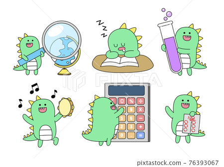 education themed green monster student drawings education themed green monster student drawings 76393067