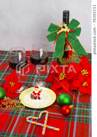 Christmas objects for winter season promotion 76393151