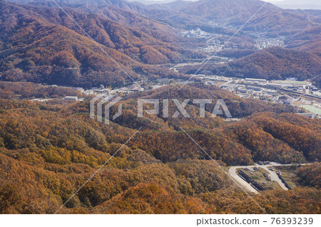 colorful Autumn scenery 76393239