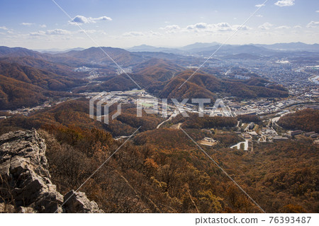 colorful Autumn scenery colorful Autumn scenery 76393487