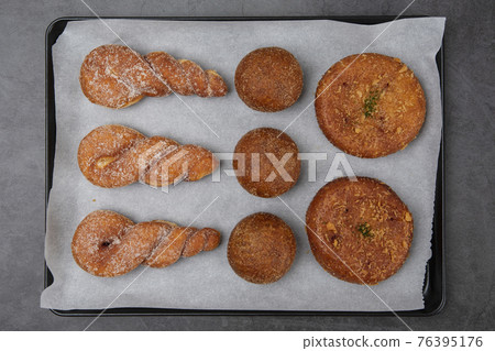 various Korean doughnut, donuts various Korean doughnut, donuts 76395176