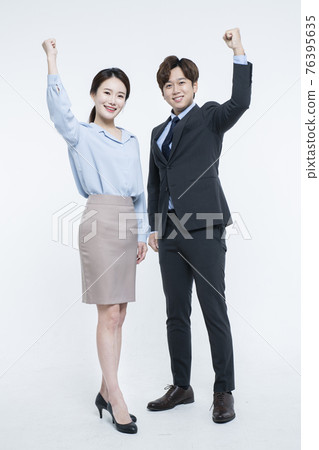 business, startup, people and teamwork concept 76395635