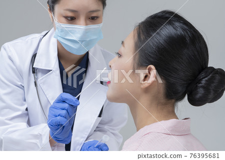 Covid virus medical staff concept 76395681