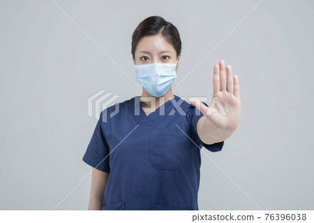 Covid virus medical staff concept Covid virus medical staff concept 76396038
