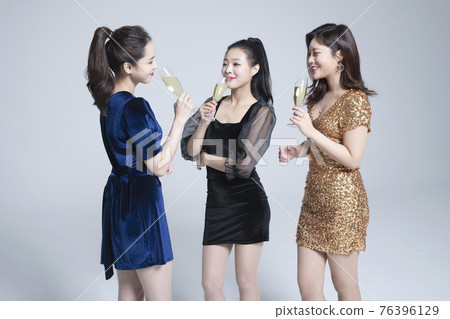 girls, ladies party concept girls, ladies party concept 76396129