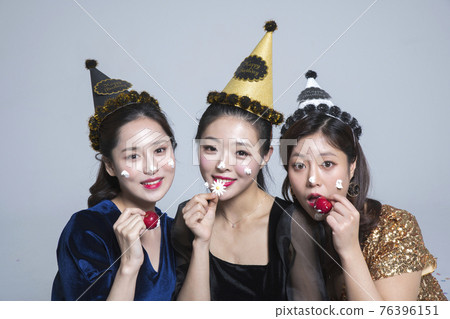 girls, ladies party concept girls, ladies party concept 76396151