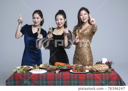 girls, ladies party concept girls, ladies party concept 76396247