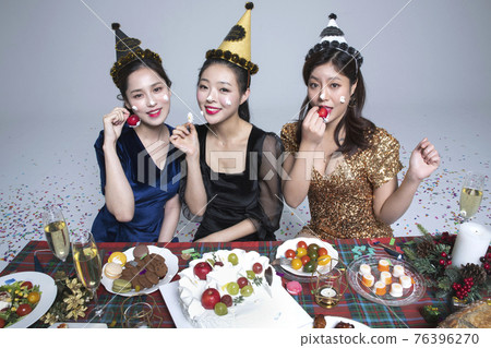 girls, ladies party concept girls, ladies party concept 76396270