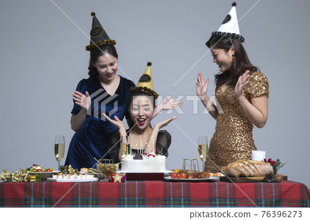 girls, ladies party concept girls, ladies party concept 76396273