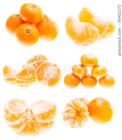 Mandarin Orange Fruits Isolated On White Background. Healthy Food. Mandarins Contain A High Content Of Vitamin C. Heap Bunch Set Multiple Shot Mandarin Orange Fruits Mandarin Orange Fruits Isolated On White Background. Healthy Food. Mandarins Contain A High Content Of Vitamin C. Heap Bunch Set Multiple Shot Mandarin Orange Fruits 76402273